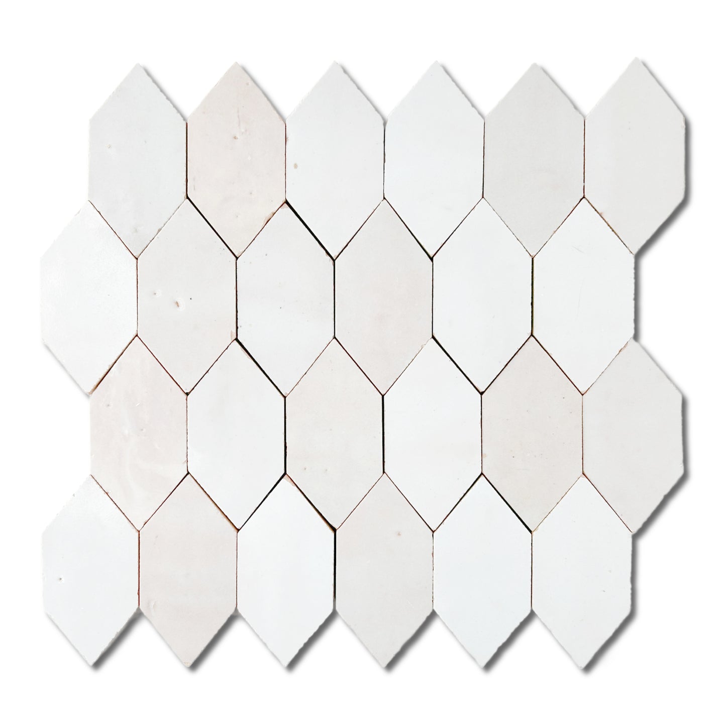 Zellige Picket Tile | 2x4 Tangier Moon