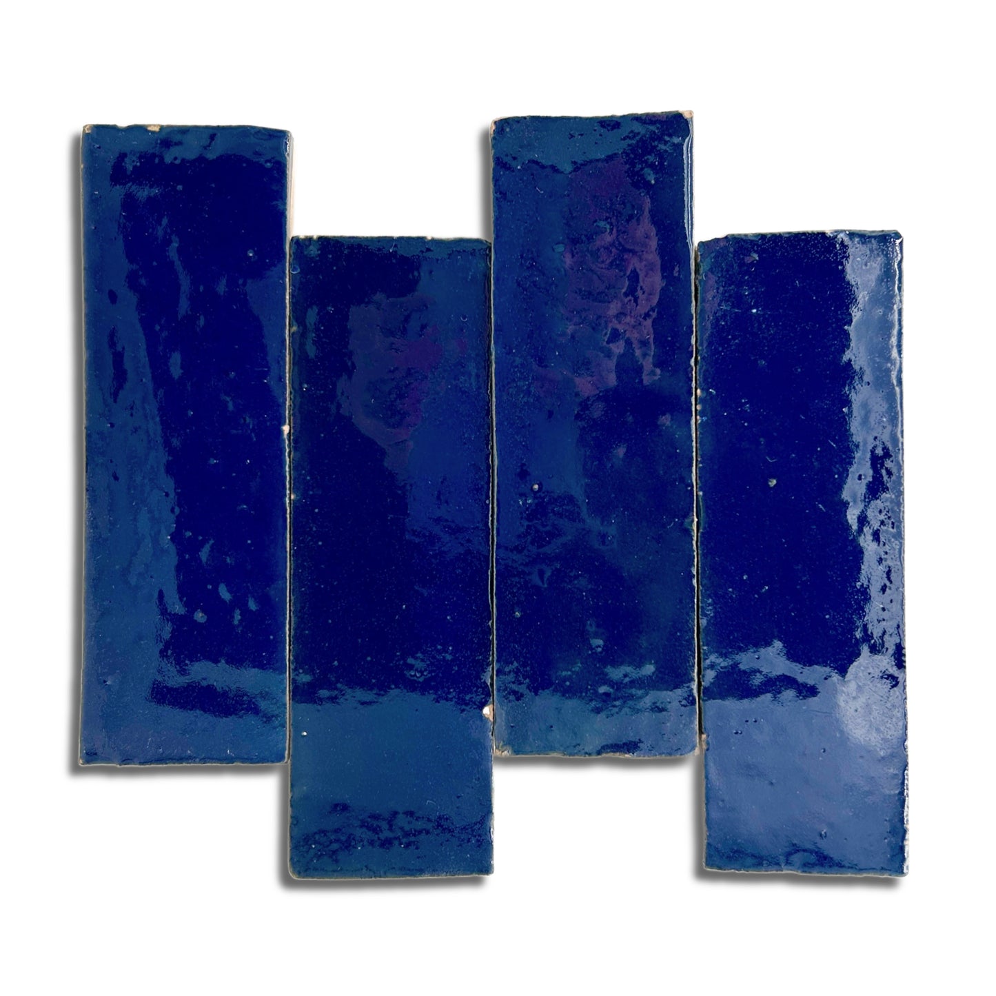 2x6 Zellige Tile | Blue Rabat Sea