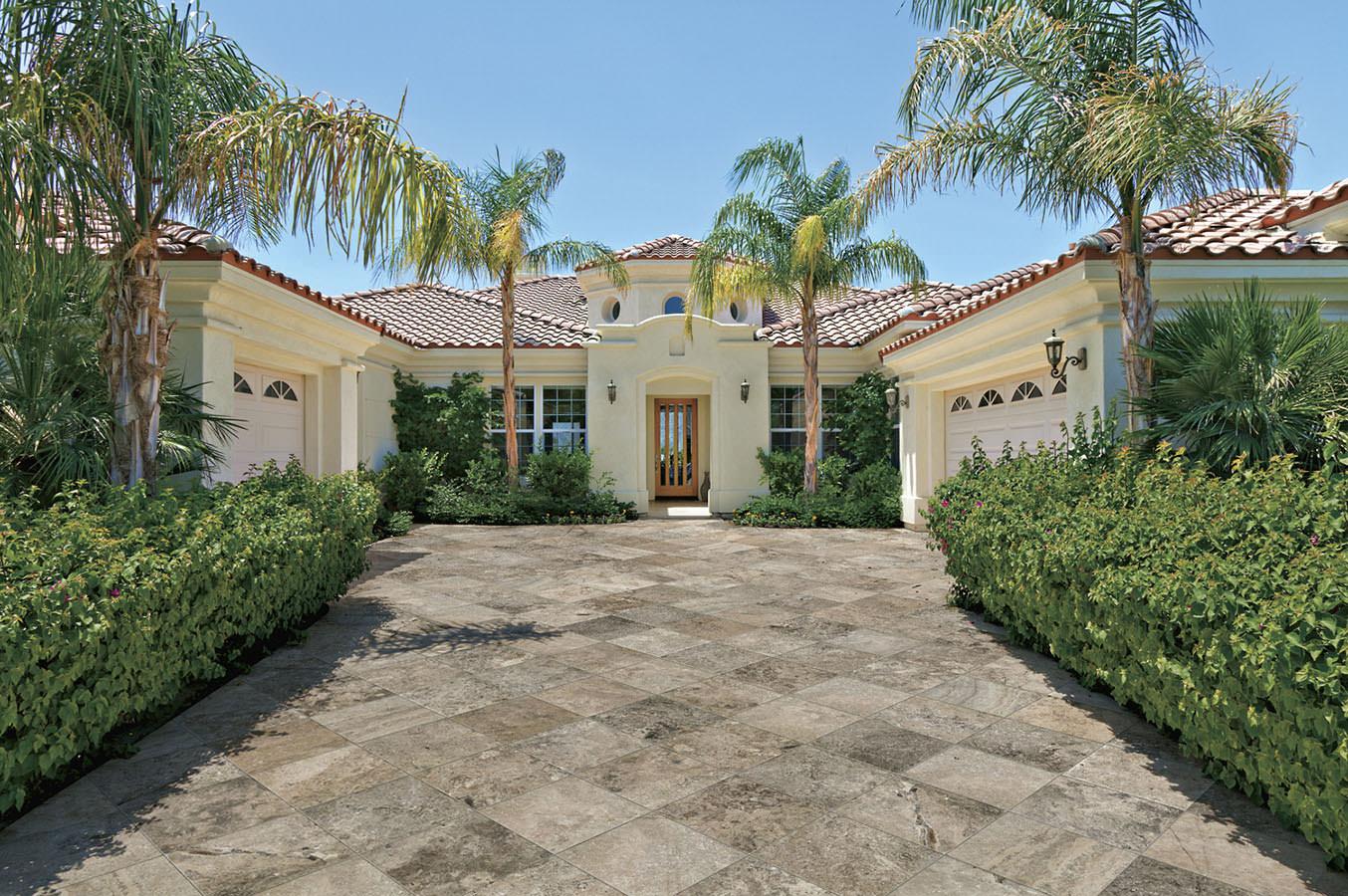 Idolo Cross Cut Cappuccino as seen on California Home