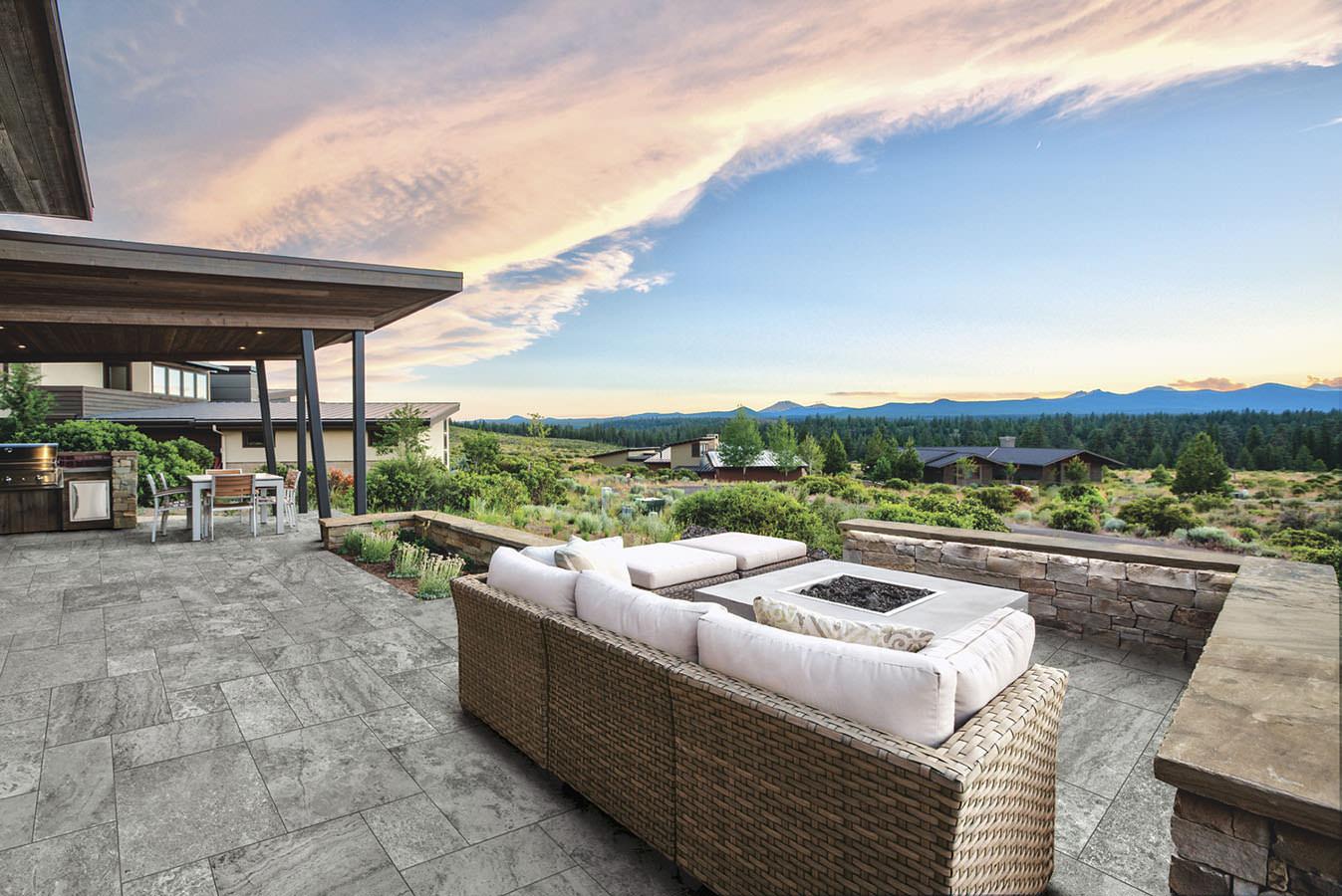12x24 Andes Silver Porcelain Pavers