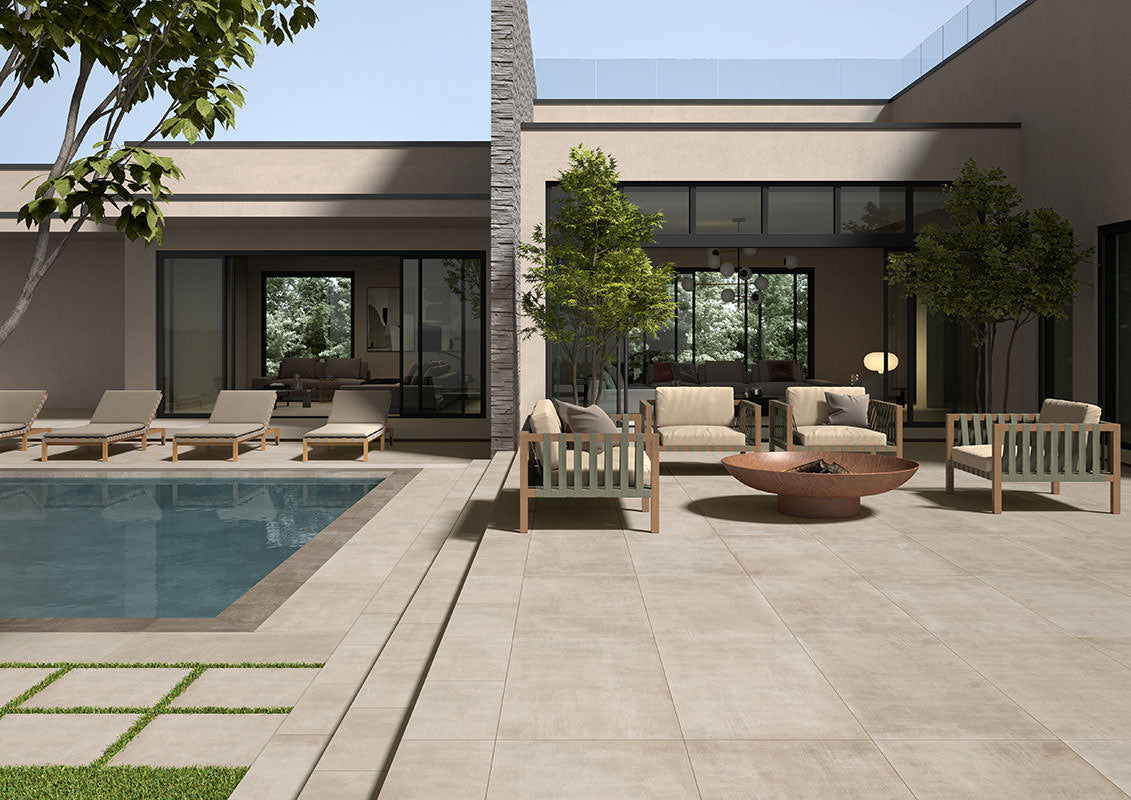 24x48 Cenere Porcelain Pavers