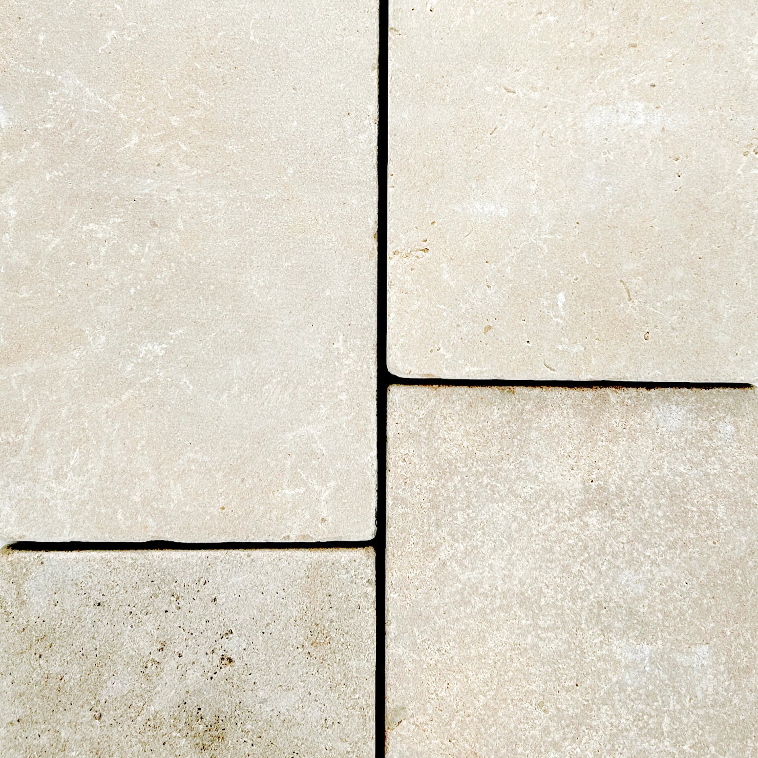 6x Random Length Beige Cobblestone | Limestone Tiles – Leigh Vaeth ...