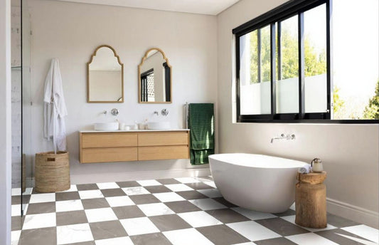 12x12 Opulence Porcelain Tile | Amani Grey Matte