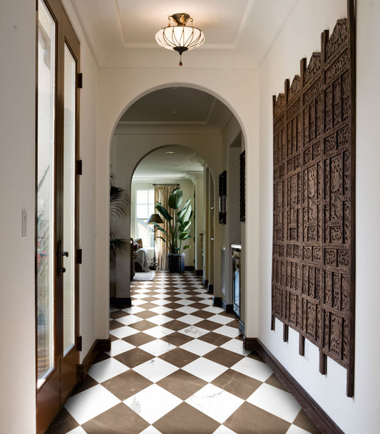 12x12 Opulence Porcelain Tile | Calacatta Matte