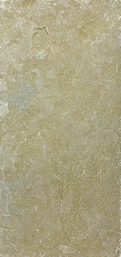 12x24 Volcanic Yellow | Antiqued Limestone