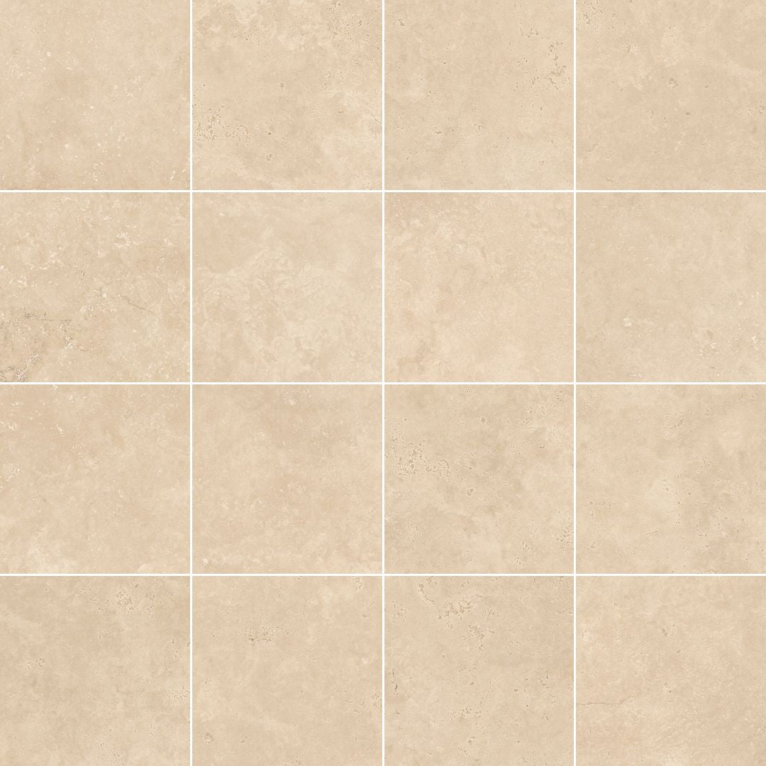 12x12 Opulence Porcelain Tile | Marfil Matte