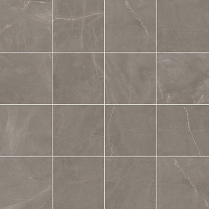 12x12 Opulence Porcelain Tile | Amani Grey Matte